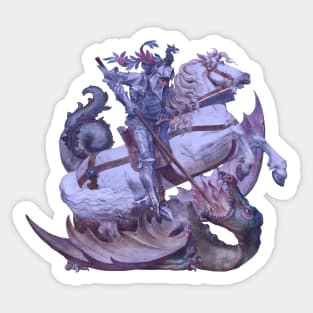 Hero & knight / Swiss Artwork Photography Sticker